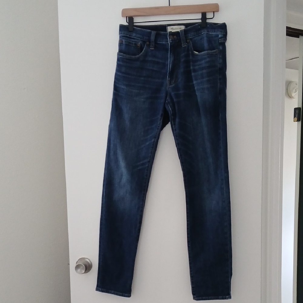 Madewell Men's Dark Blue Slim Jeans